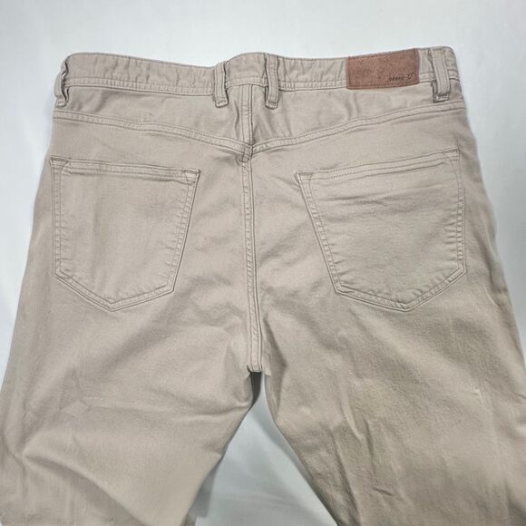johnnie-O Light Khaki Size 34x32 Straight Chino Pants Jeans - Picture 4 of 6